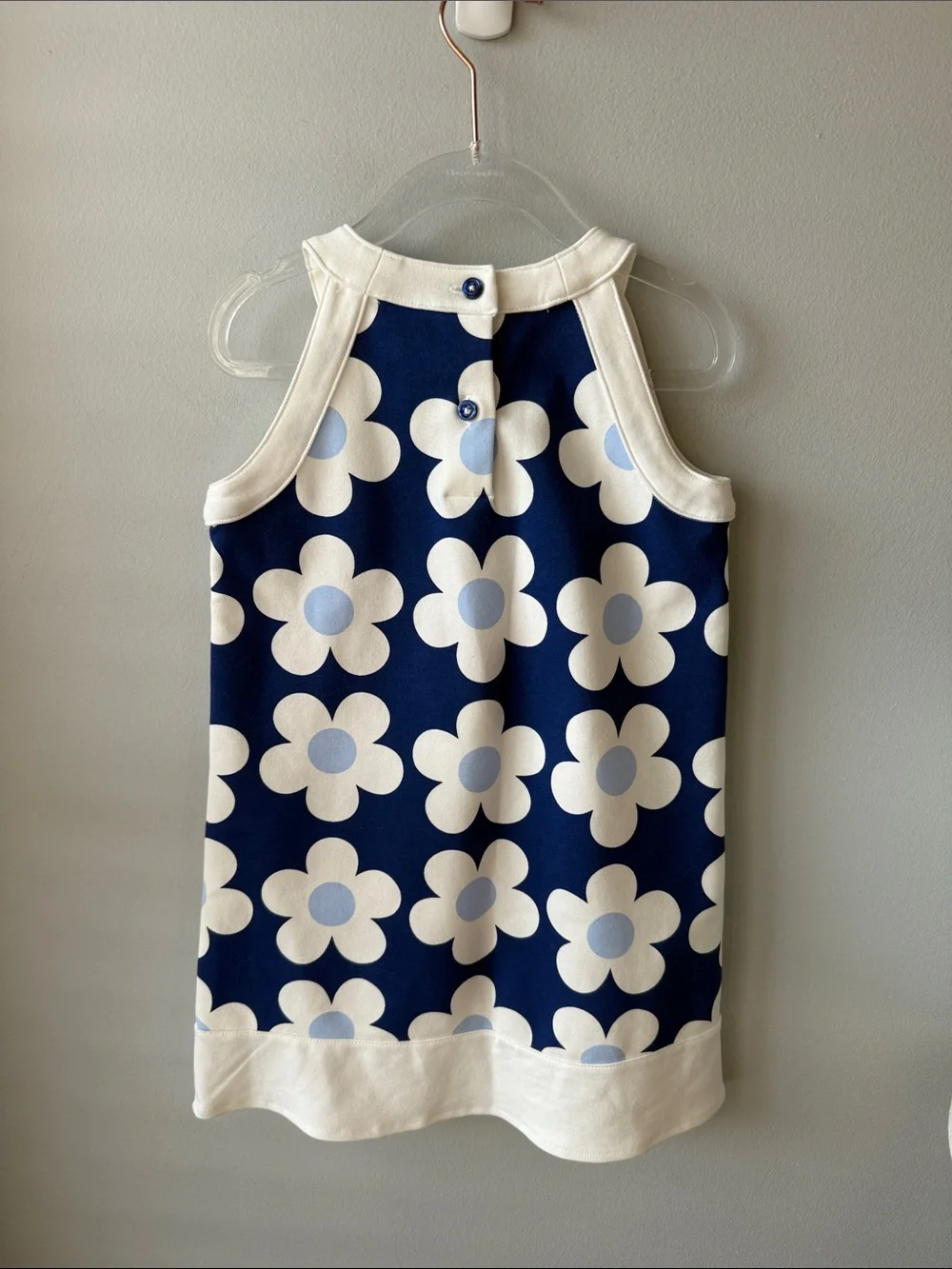 Gymboree Blue Flower Power Girls Dress